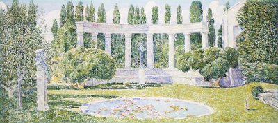 The Bartlett Gardens, Amagansett by Childe Frederick Hassam
