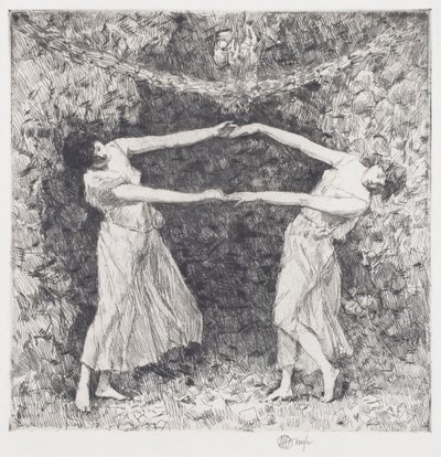 The Laurel Dance by Childe Frederick Hassam
