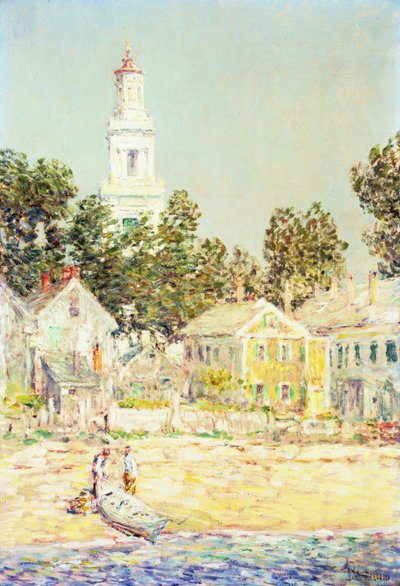 White Church, Provincetown by Childe Frederick Hassam