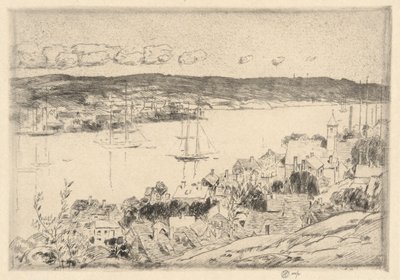 Gloucester by Childe Hassam