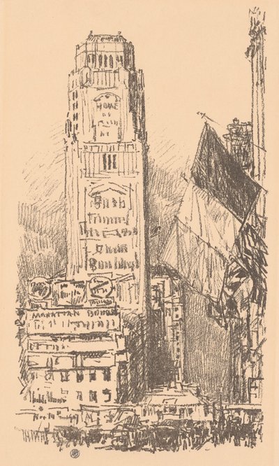 New York Bouquet by Childe Hassam