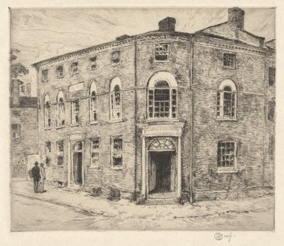Old Custom House, Portsmouth, 1915 by Childe Hassam