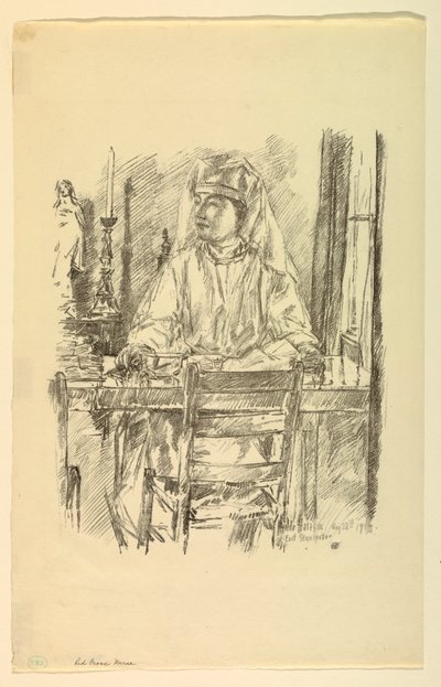 Red Cross Nurse by Childe Hassam