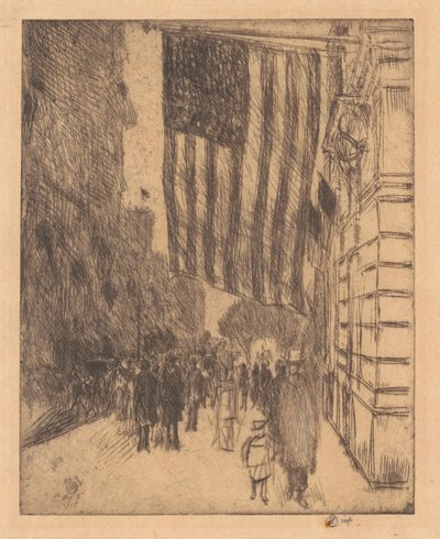 The Flag by Childe Hassam