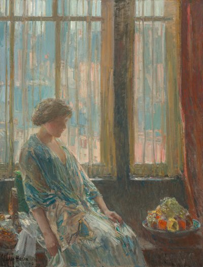 The New York Window by Childe Hassam