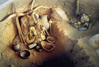 Burial pit by Chilean School