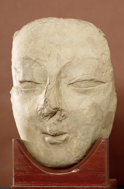 Buddha Head, Khotan by Chinese School