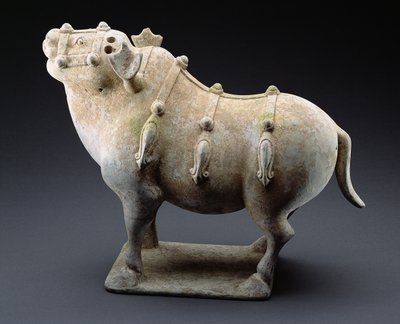 Bull, Warring States Period, 1027-220 BC by Chinese School