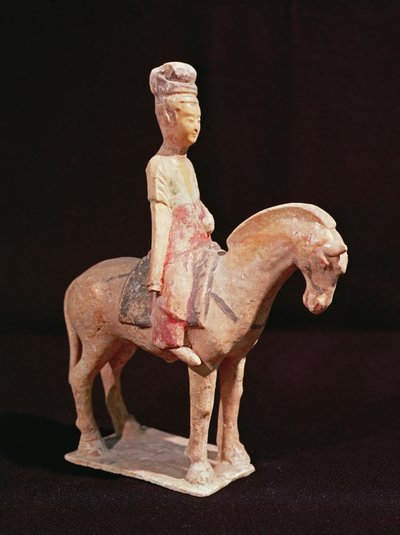 Cavalier, Tang dynasty by Chinese School