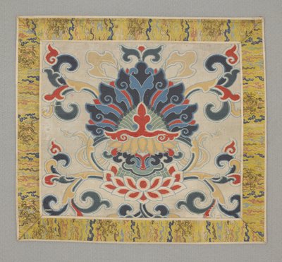 Eight Buddhist precious things, lotus, 17th century by Chinese School