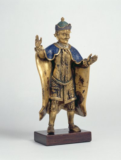 Foreigner with outstretched arms by Chinese School