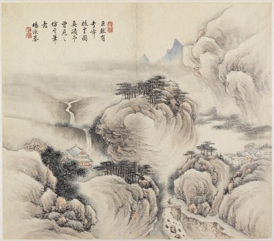 Landscape by Chinese School