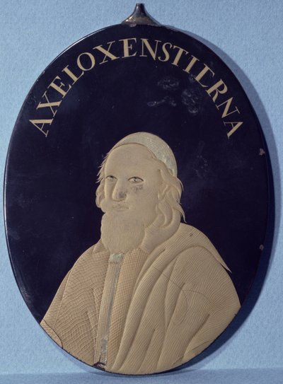 Miniature of Axel Oxenstierna by Chinese School