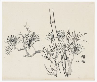 Ten Bamboo Series, 18th century by Chinese School