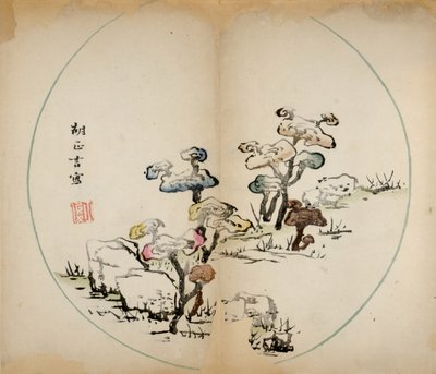 Ten Bamboo Studio Prints by Chinese School