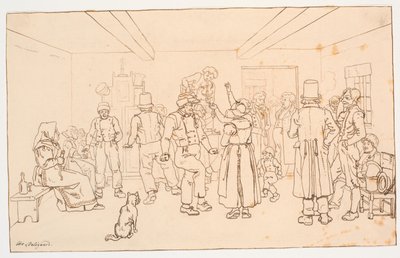 Dance in the Peasant Room by Christen Dalsgaard