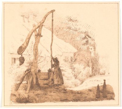 Woman at a Well by Christen Dalsgaard