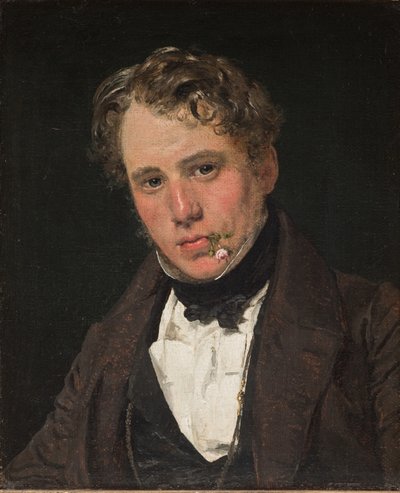 Portrait of the Painter Wilhelm Marstrand by Christen Købke