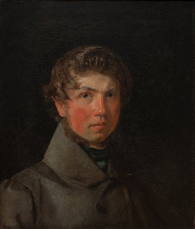 Self-Portrait by Christen Schjellerup Købke