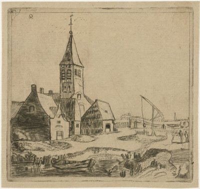 Village Church by Christiaan Friedrich Ruppe