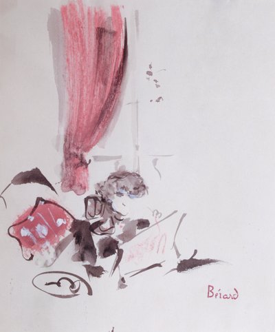 Colette (1873-1954) by Christian Bérard
