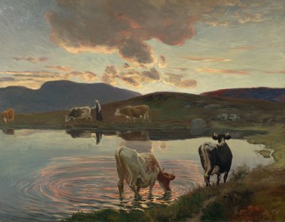 After Sunset by Christian Eriksen Skredsvig