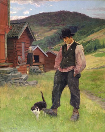 Idyll by Christian Eriksen Skredsvig