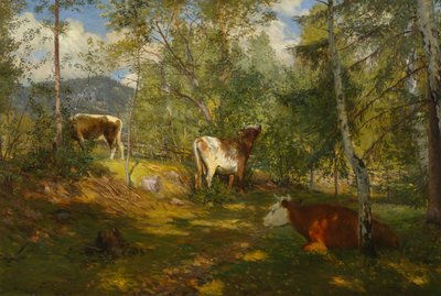 Sunspots in the Forest by Christian Eriksen Skredsvig
