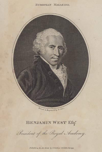 Benjamin West, Anglo-American artist by Christian Josi