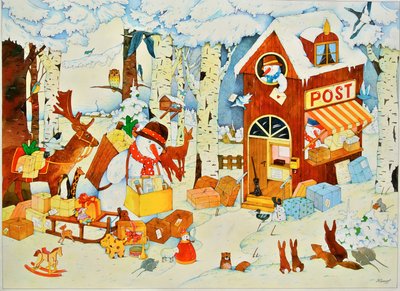 Postoffice-Christmas by Christian Kaempf