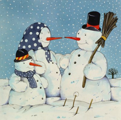 The Snowman Family, 1997 by Christian Kaempf
