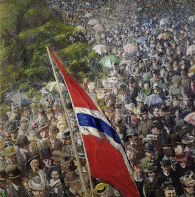 17th May by Christian Krohg