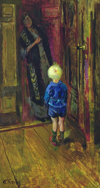 A White Lie by Christian Krohg
