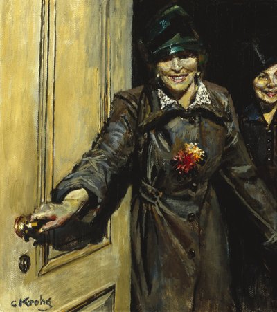 Here we come by Christian Krohg