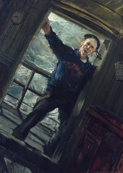 In the Steer Opening by Christian Krohg