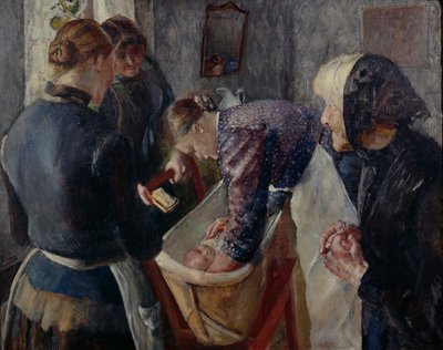 In the Tub by Christian Krohg
