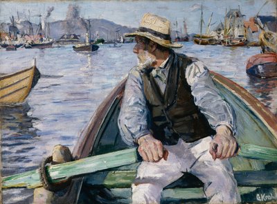 Look Forward, Bergen Bay by Christian Krohg