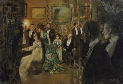 Soirée by Christian Krohg