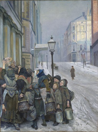 Struggle for Survival by Christian Krohg
