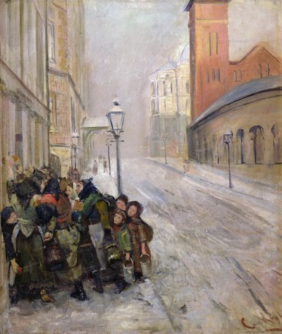 The battle for survival by Christian Krohg