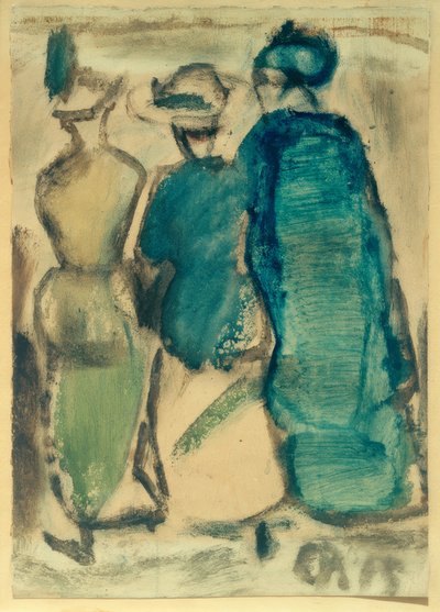 Three Women by Christian Rohlfs