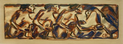 Frieze of Figures by Christian Rohlfs