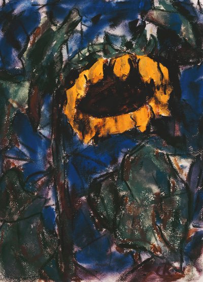 Sunflower by Christian Rohlfs