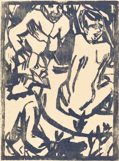 Susanna and the Elders by Christian Rohlfs