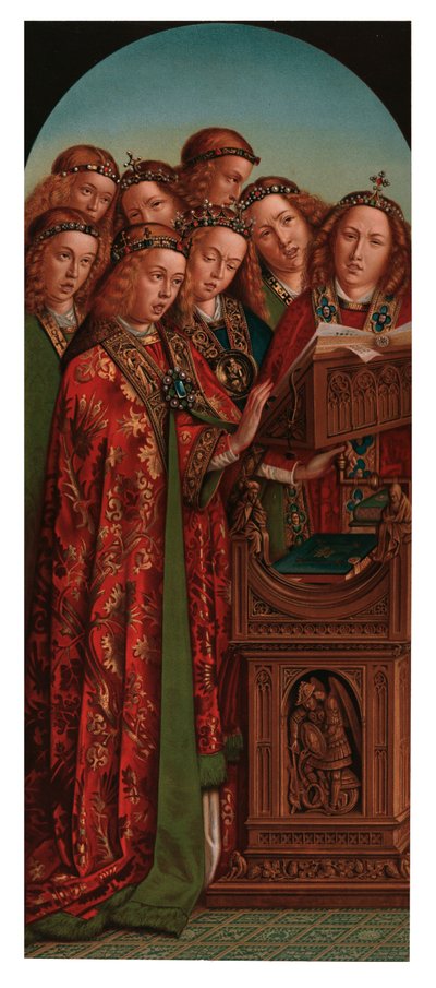 An Angelic Choir, c. 1865 by Christian Schultz