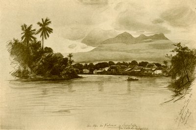 Kali Mas River, Surubaya, Java by Christian Wilhelm Allers
