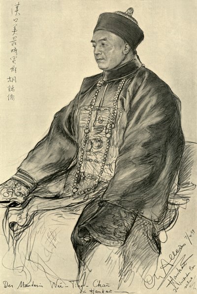 Wu-Ting-Chau, Mandarin in Hankow by Christian Wilhelm Allers