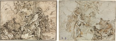 The Deposition (recto and verso) by Christian Wink