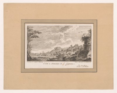 View of Augsburg by Christian von Mechel