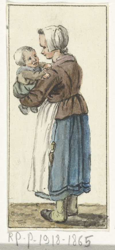 Mother with Child by Christina Chalon